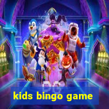 kids bingo game