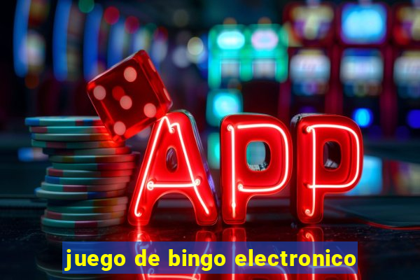 juego de bingo electronico