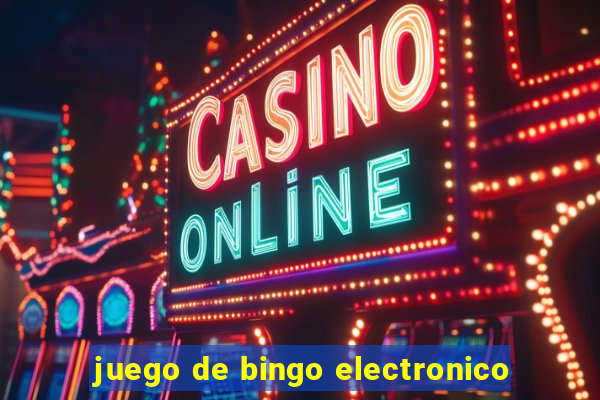 juego de bingo electronico