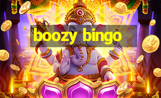 boozy bingo