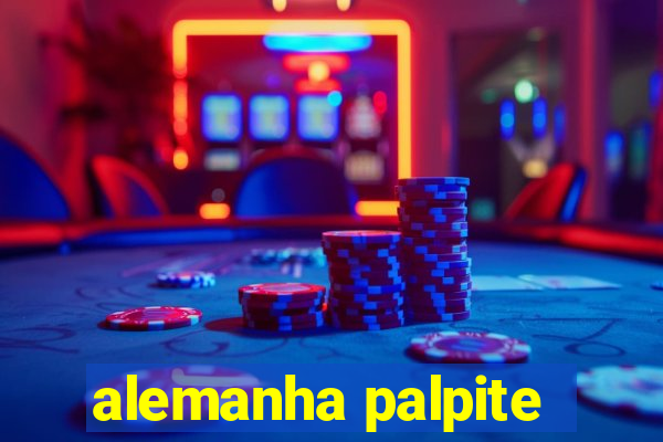 alemanha palpite