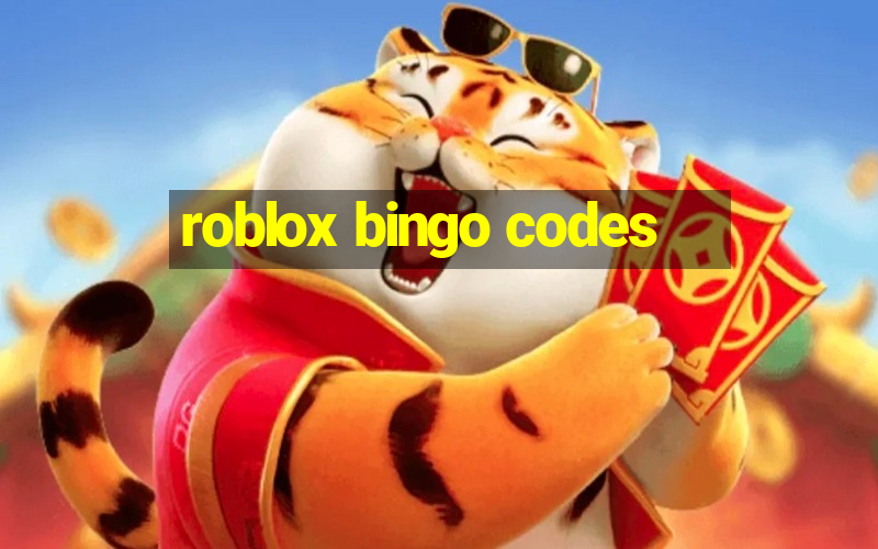 roblox bingo codes