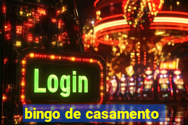 bingo de casamento