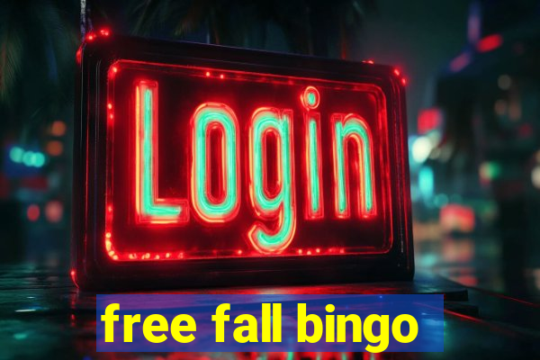 free fall bingo