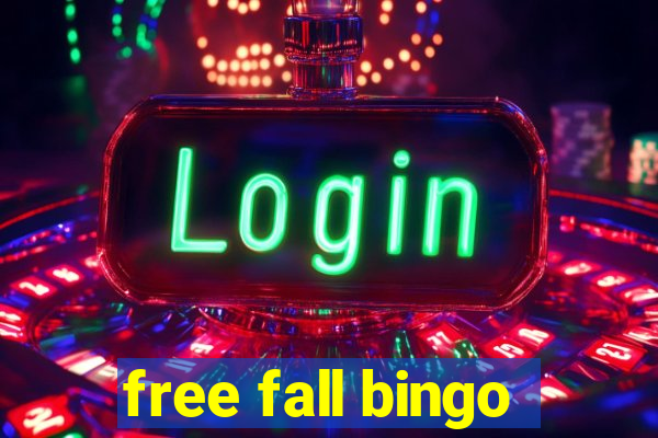 free fall bingo