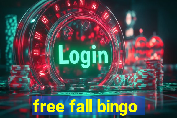 free fall bingo