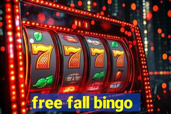 free fall bingo