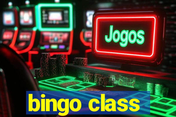 bingo class