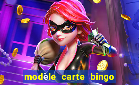 modèle carte bingo quarantaine gratuit