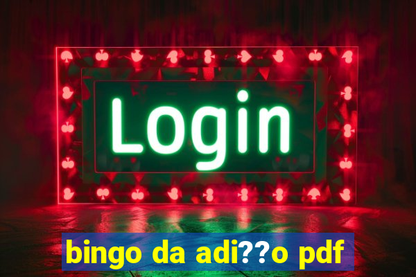 bingo da adi??o pdf