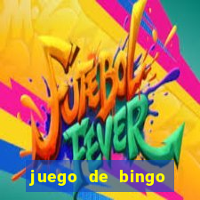 juego de bingo para ganar dinero