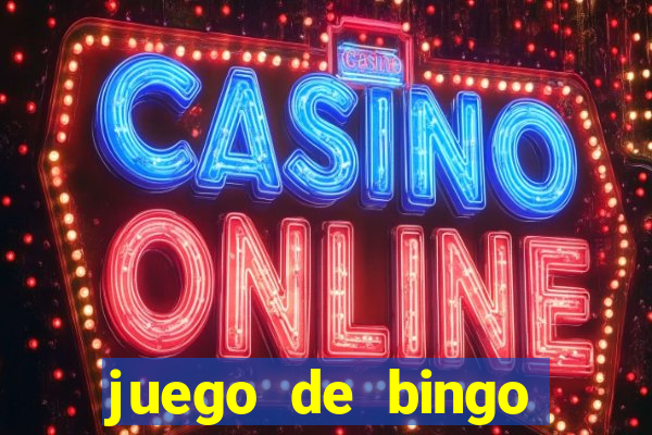 juego de bingo para ganar dinero