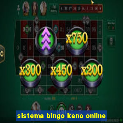 sistema bingo keno online