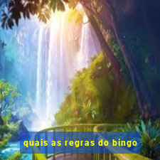 quais as regras do bingo