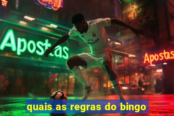 quais as regras do bingo