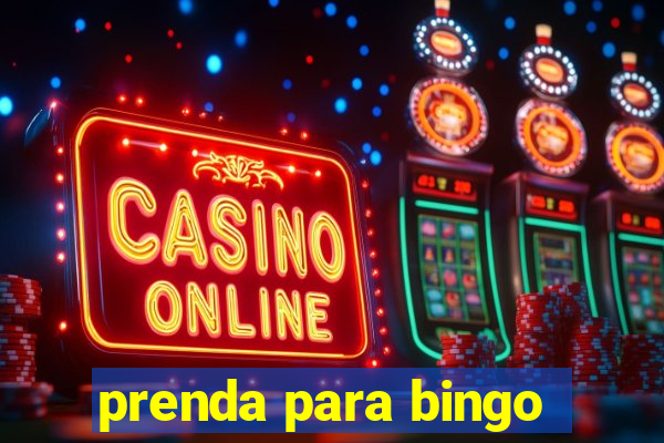 prenda para bingo