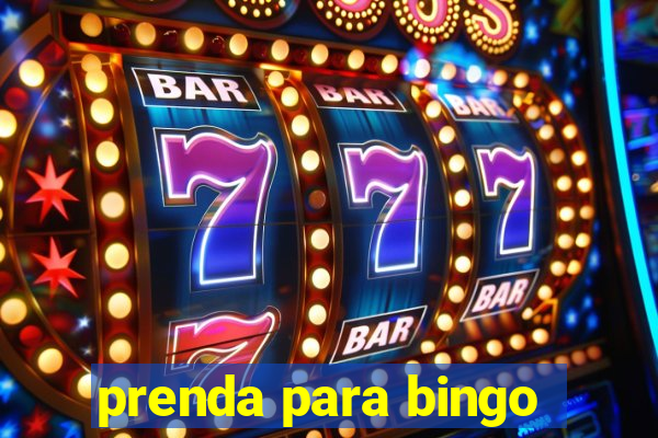 prenda para bingo