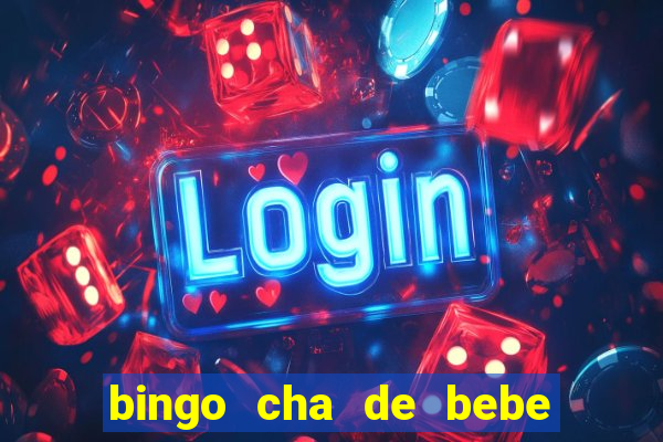 bingo cha de bebe cartelas para imprimir