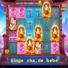 bingo cha de bebe cartelas para imprimir