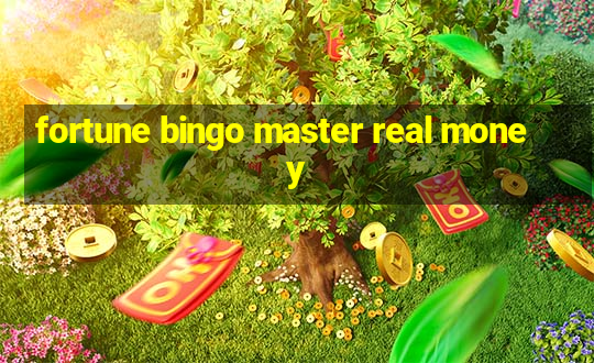 fortune bingo master real money