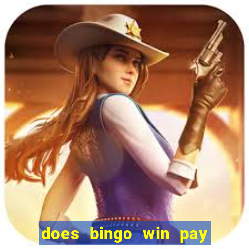 does bingo win pay real money