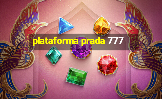 plataforma prada 777