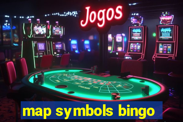 map symbols bingo