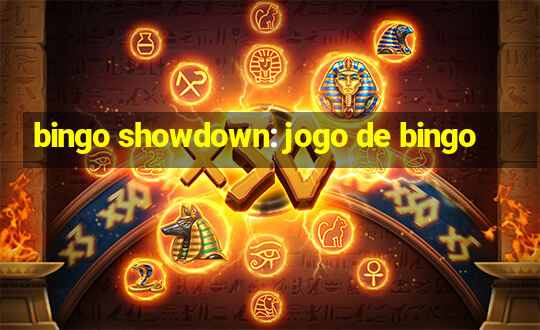 bingo showdown: jogo de bingo