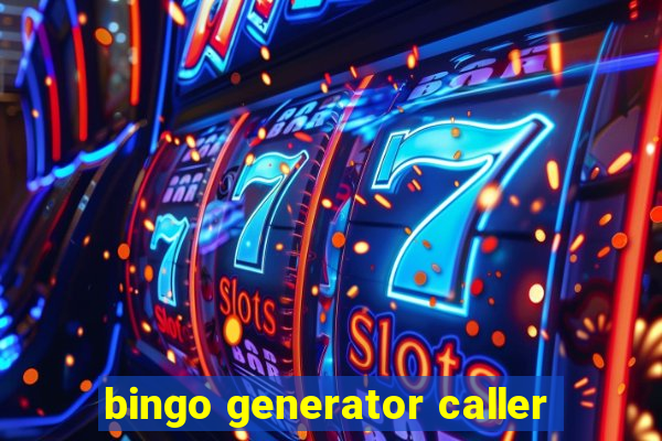 bingo generator caller