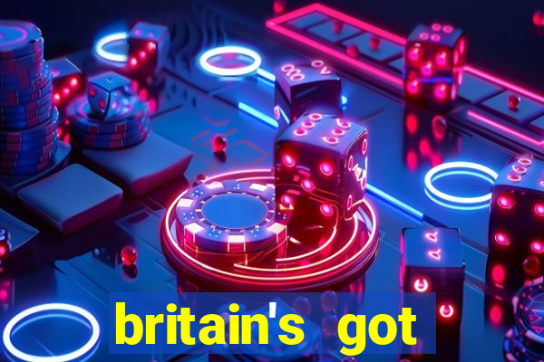 britain's got talent bingo