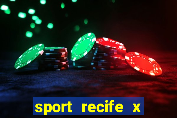 sport recife x ponte preta palpite