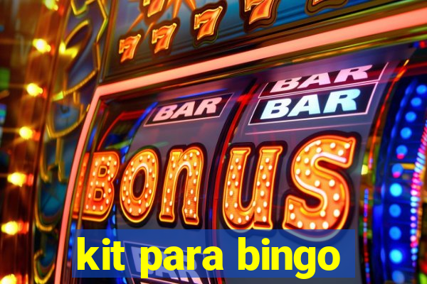 kit para bingo