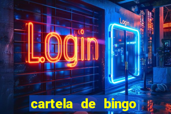 cartela de bingo para imprimir gratis