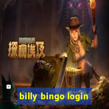 billy bingo login