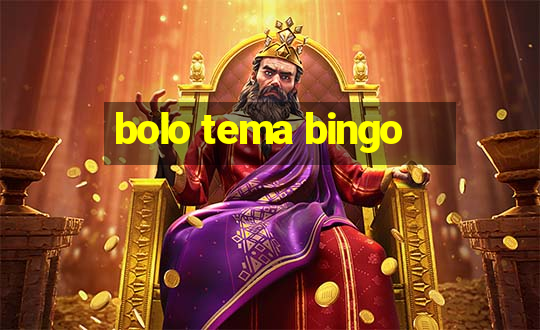 bolo tema bingo