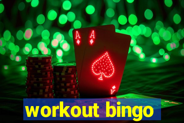 workout bingo