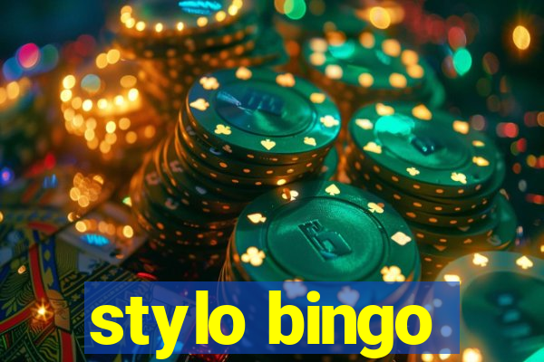 stylo bingo