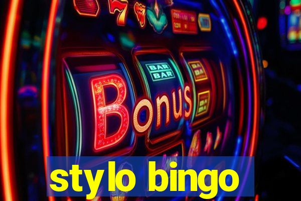 stylo bingo