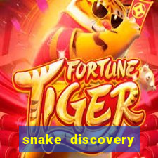 snake discovery bingo card