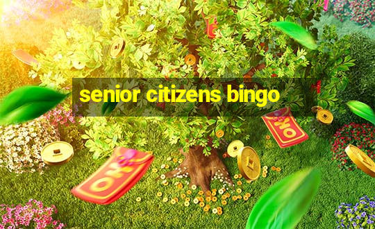 senior citizens bingo