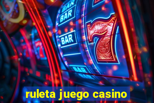 ruleta juego casino