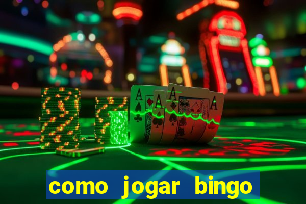 como jogar bingo no celular