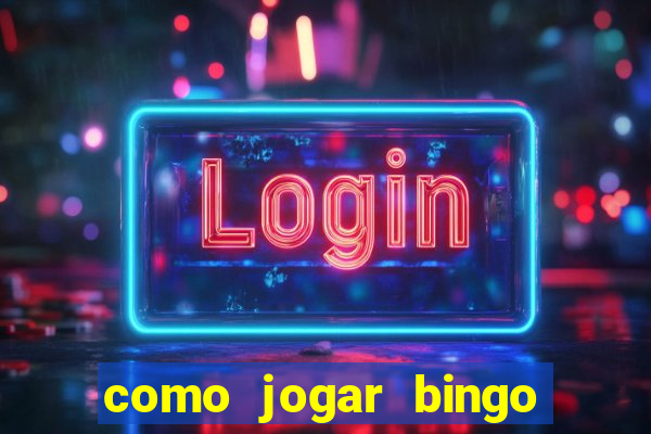 como jogar bingo no celular