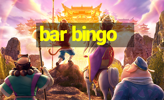 bar bingo