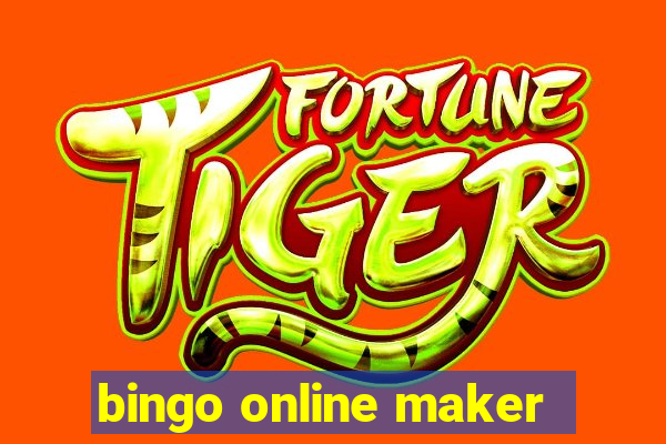 bingo online maker