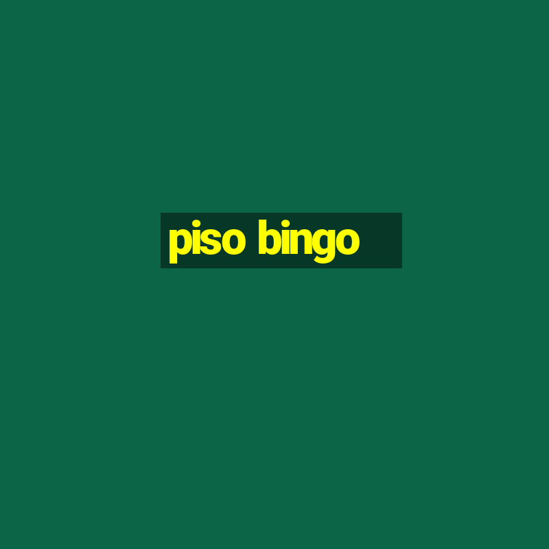 piso bingo