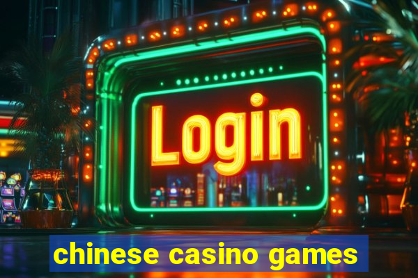 chinese casino games