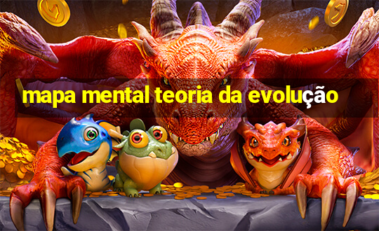 mapa mental teoria da evolução