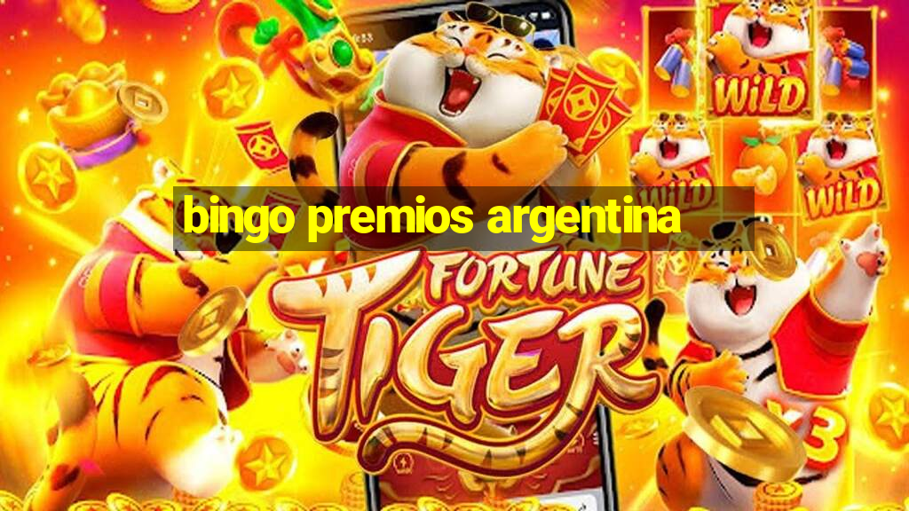 bingo premios argentina