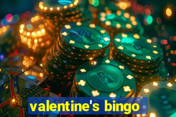 valentine's bingo